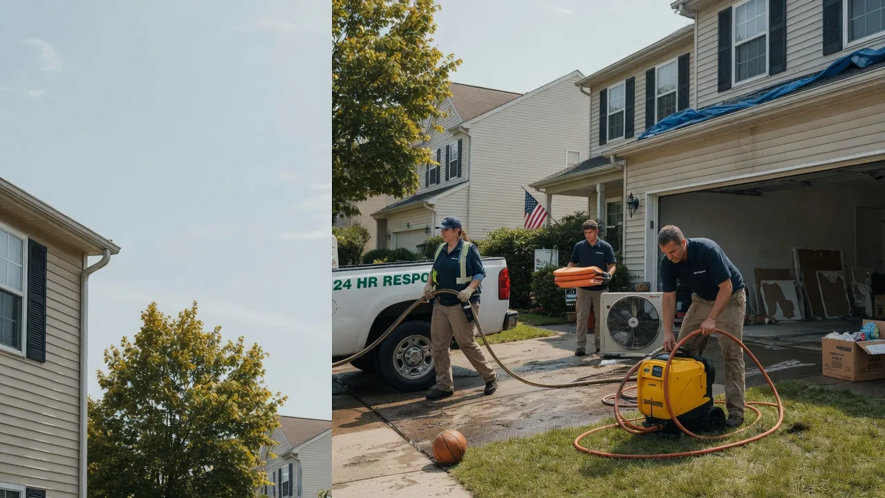 Emergency Water Damage Restoration in Canonsburg, PA near me